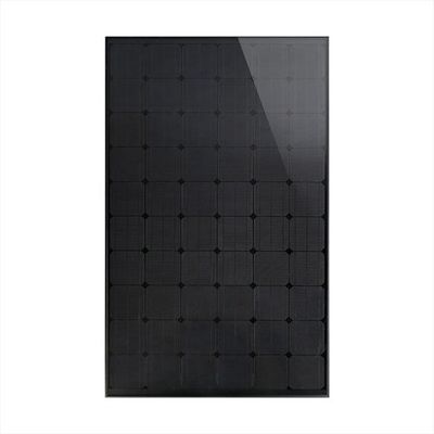 320W 1950 X 992 X 40mm অল ব্ল্যাক পিভি প্যানেল একক সৌর প্যানেল