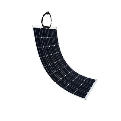 হালকা ও ইনস্টল করা সহজ 100W 12V সেমি নমনীয় সৌর প্যানেল
